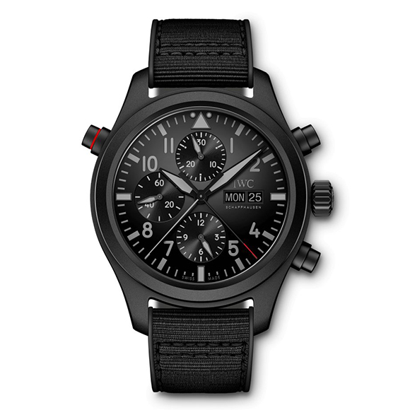 PILOT’S WATCH DOUBLE CHRONOGRAPH TOP GUN CERATANIUM