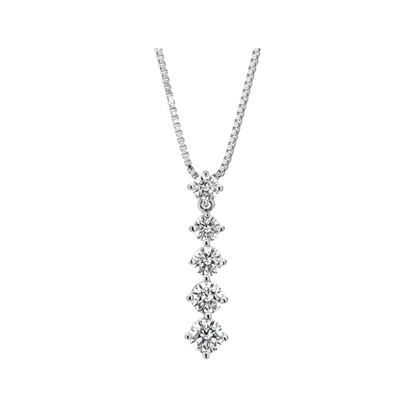 ROYAL ASSCHER NECKLACE