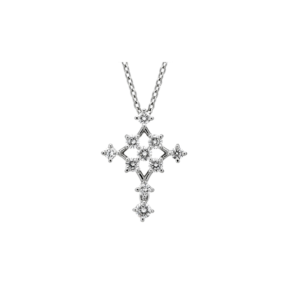 ROYAL ASSCHER NECKLACE