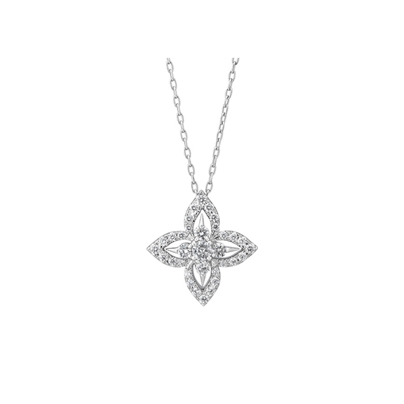 ROYAL ASSCHER NECKLACE