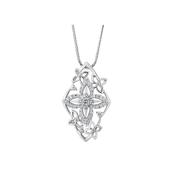 ROYAL ASSCHER NECKLACE