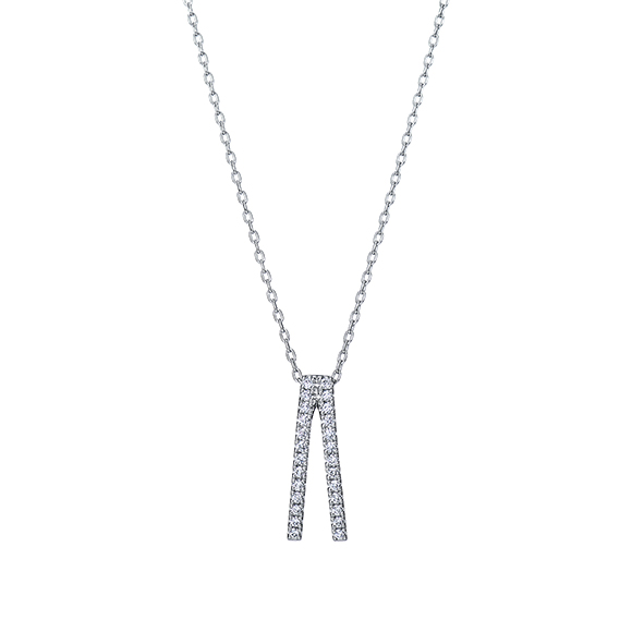 ROYAL ASSCHER NECKLACE