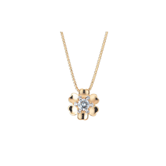 ROYAL ASSCHER NECKLACE