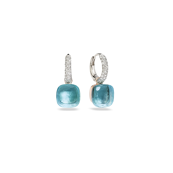 NUDO WITH DIAMONDS EARRINGS