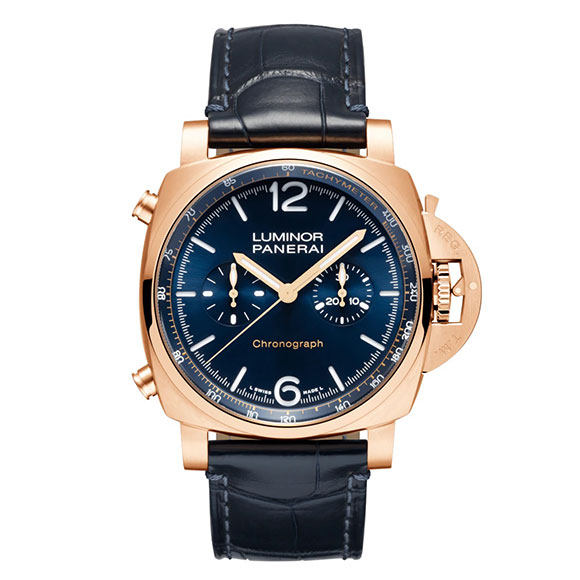 LUMINOR CHRONO Goldtech™ BLU NOTTE