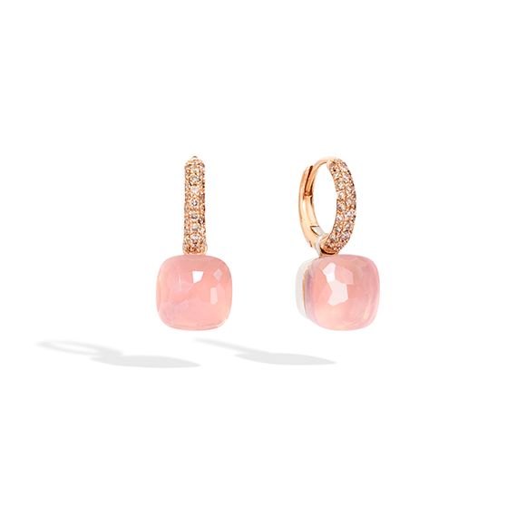 NUDO WITH DIAMONDS EARRINGS