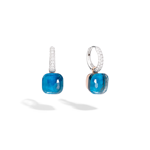 NUDO WITH DIAMONDS EARRINGS