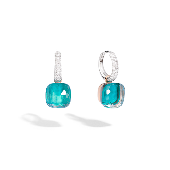 NUDO WITH DIAMONDS EARRINGS