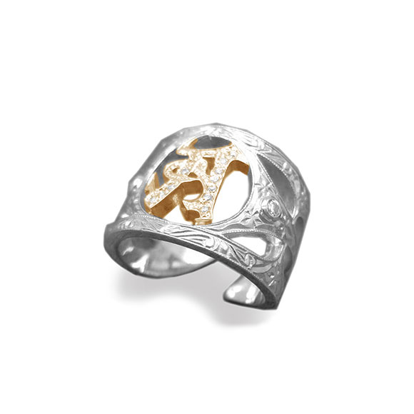 INITIAL WRAP COLLECTION RING
