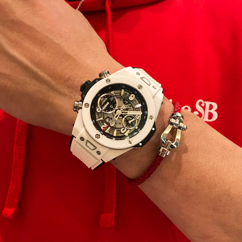 HUBLOT  BIGBANG UNICO white ceramic